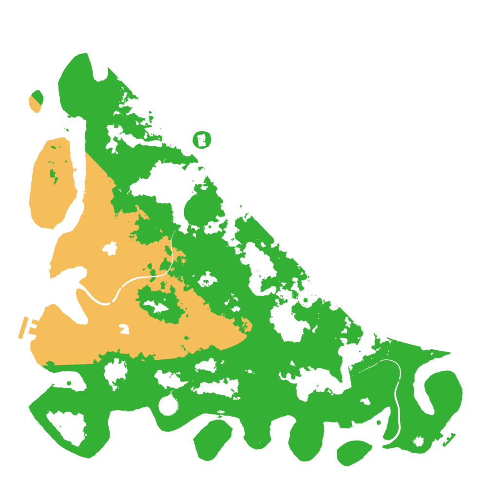 Biome Rust Map: Procedural Map, Size: 4500, Seed: 1440125