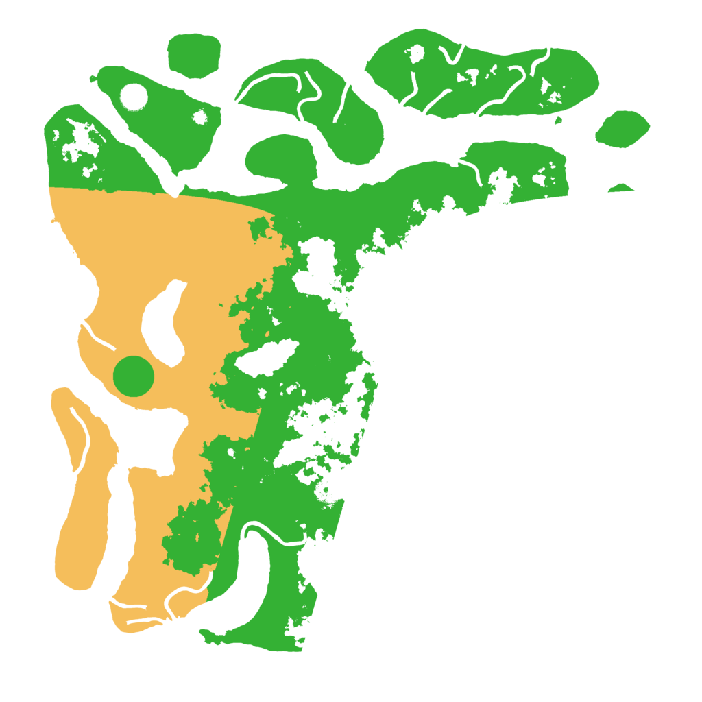 Biome Rust Map: Procedural Map, Size: 4500, Seed: 4697406