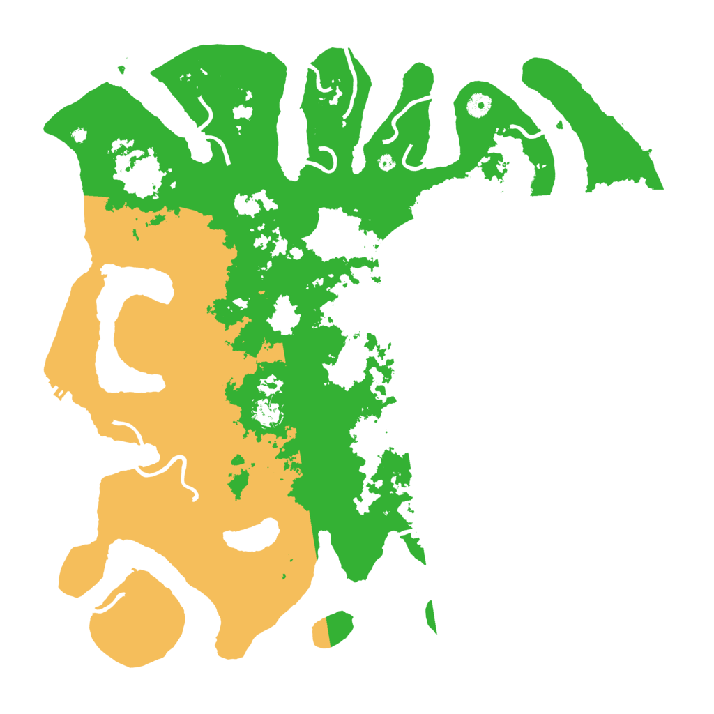 Biome Rust Map: Procedural Map, Size: 4500, Seed: 5428340