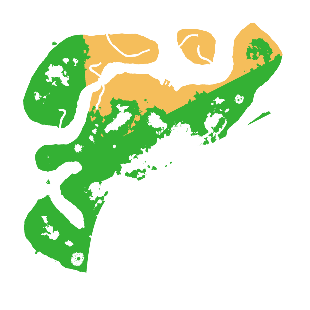 Biome Rust Map: Procedural Map, Size: 3500, Seed: 1488322