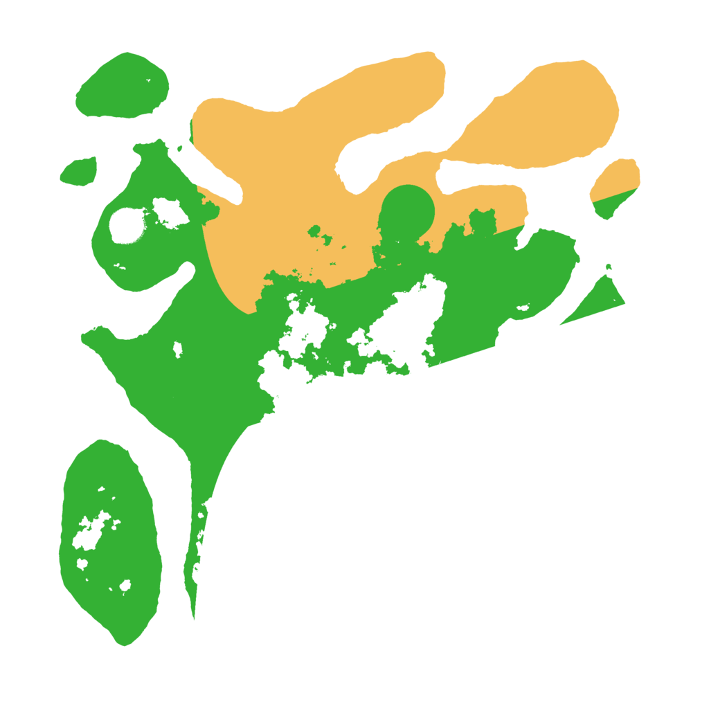 Biome Rust Map: Barren, Size: 3500, Seed: 1795101