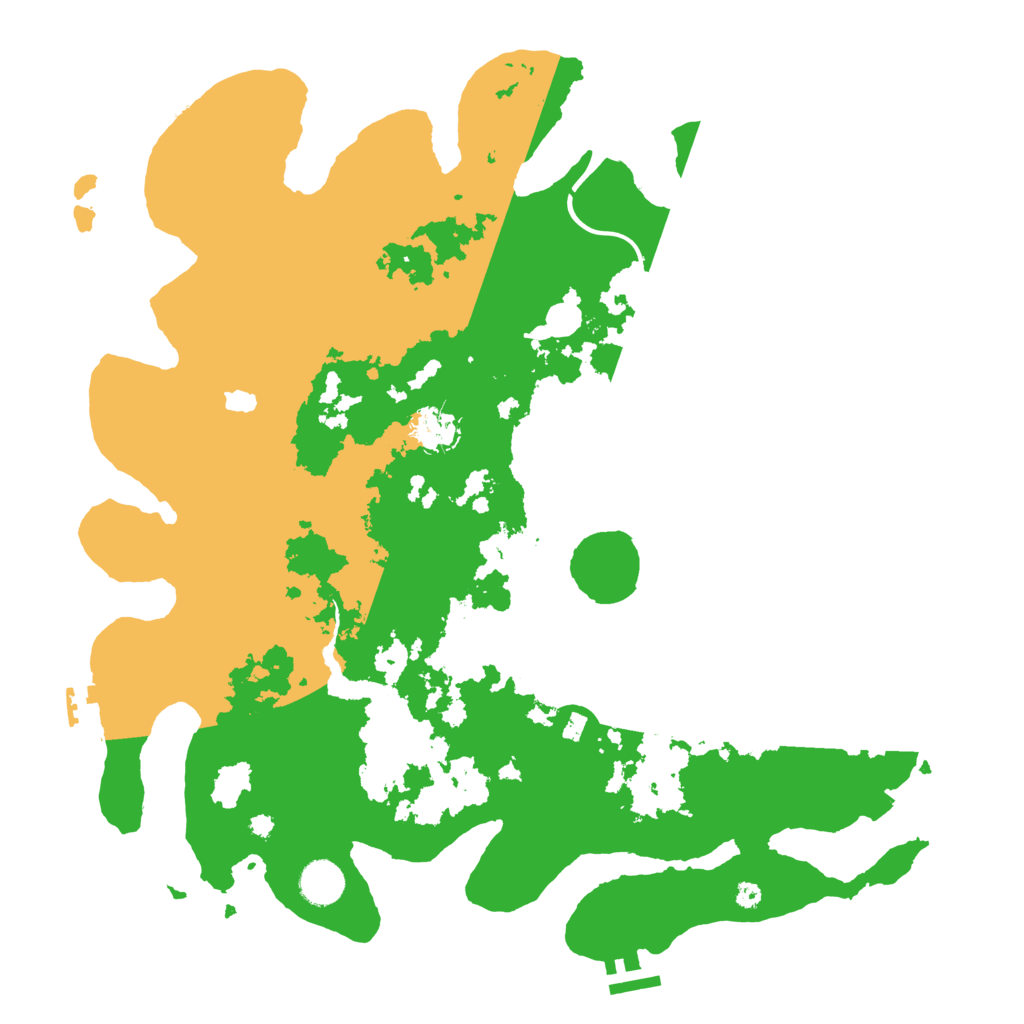 Biome Rust Map: Procedural Map, Size: 4000, Seed: 5640210