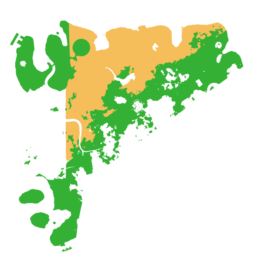 Biome Rust Map: Procedural Map, Size: 4000, Seed: 2199708