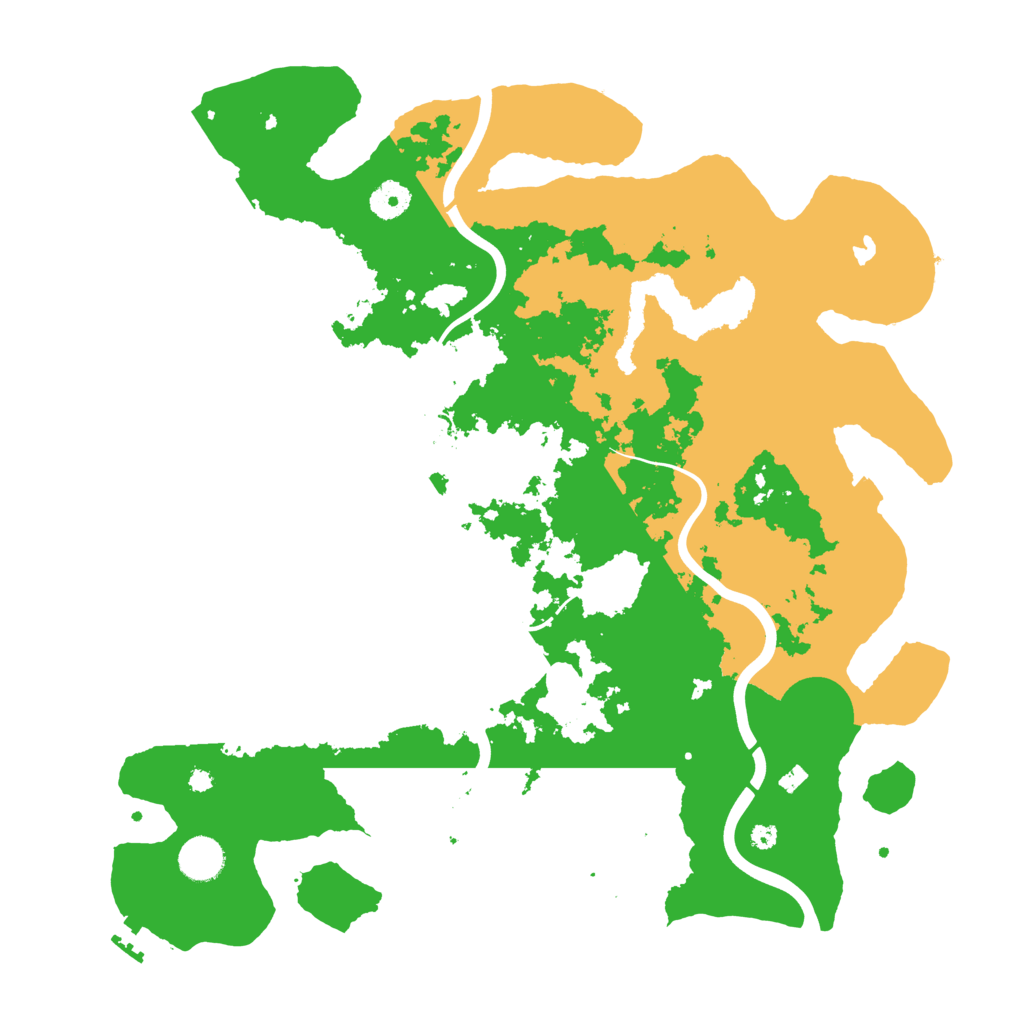 Biome Rust Map: Procedural Map, Size: 4000, Seed: 3801903