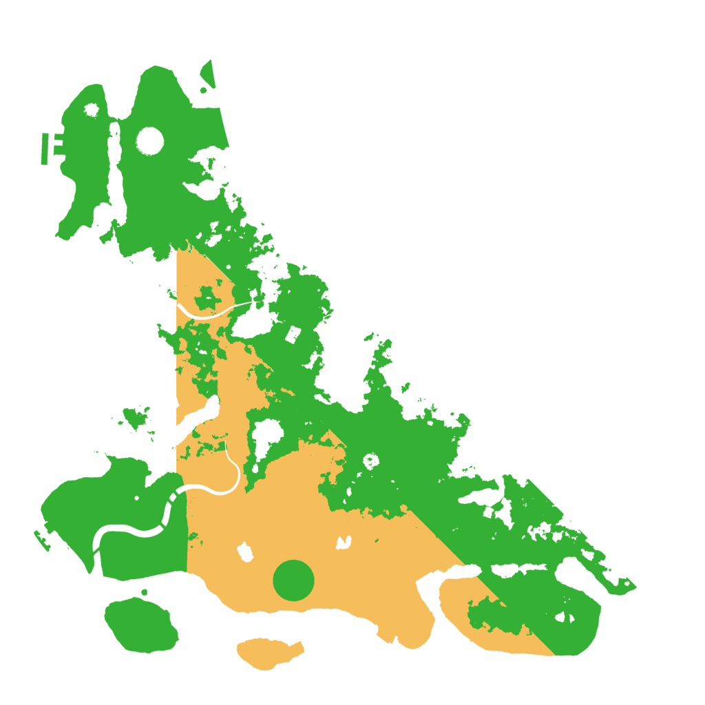 Biome Rust Map: Procedural Map, Size: 4500, Seed: 906078