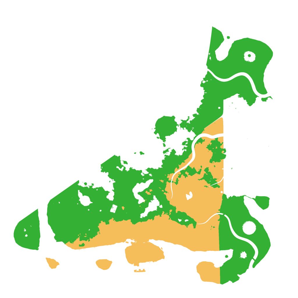 Biome Rust Map: Procedural Map, Size: 4000, Seed: 5433179