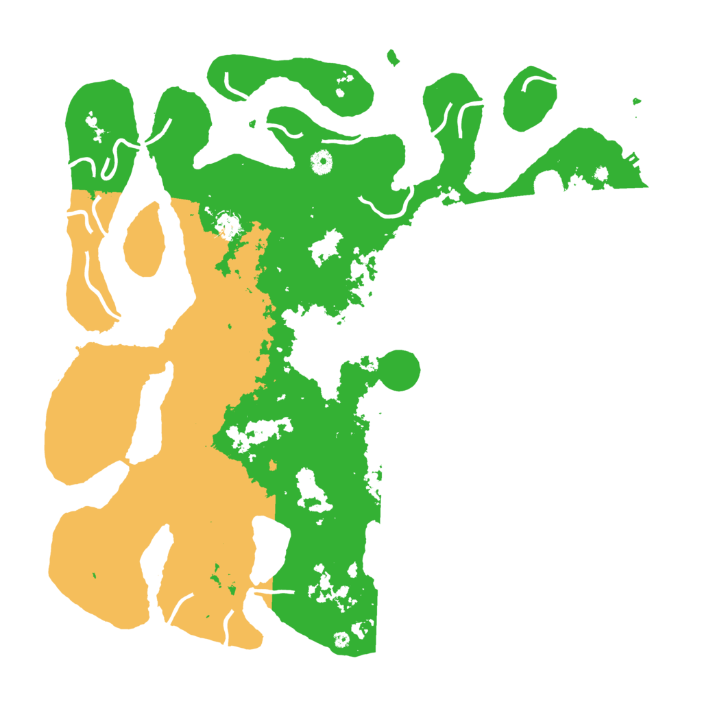 Biome Rust Map: Procedural Map, Size: 4500, Seed: 1990315