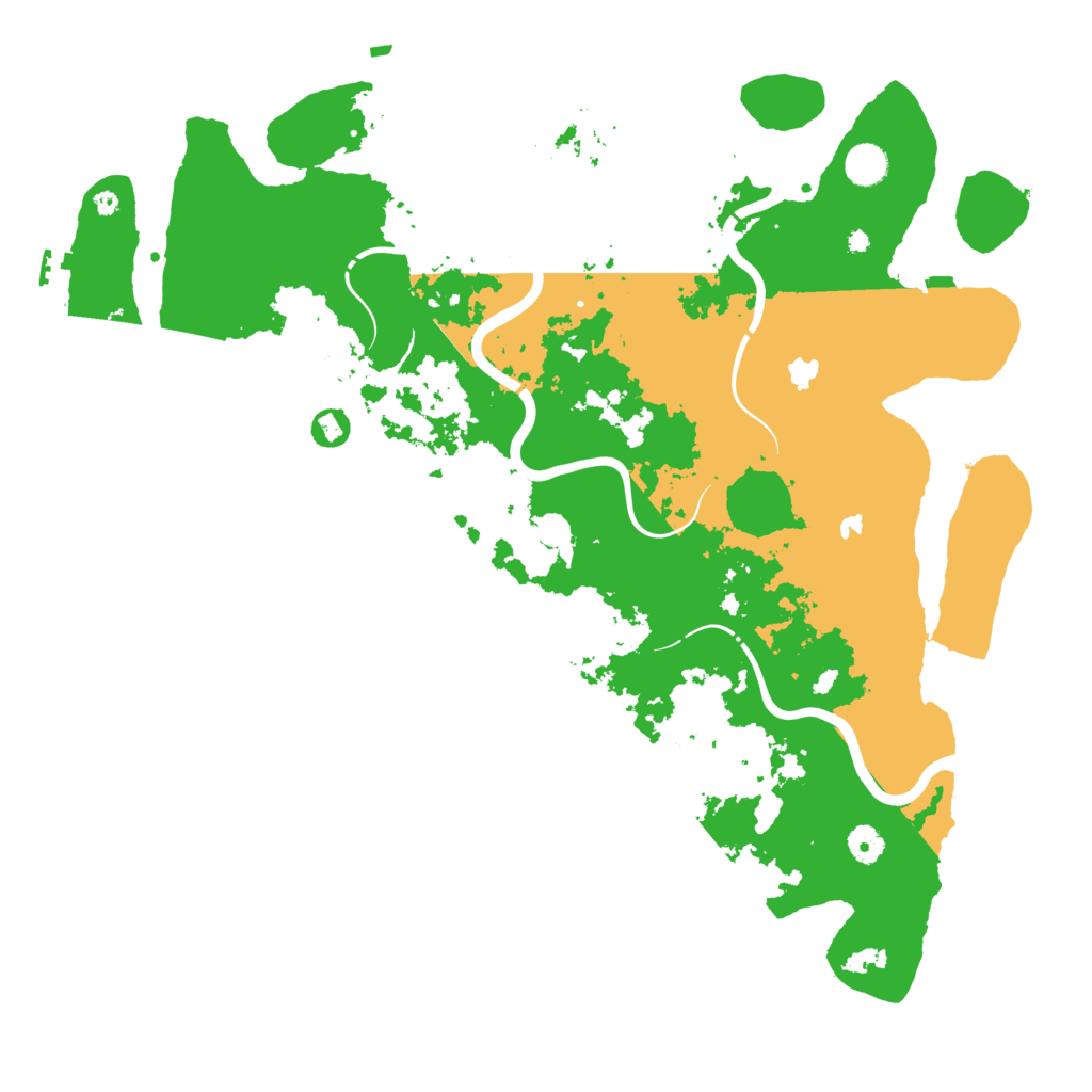 Biome Rust Map: Procedural Map, Size: 4500, Seed: 5991160