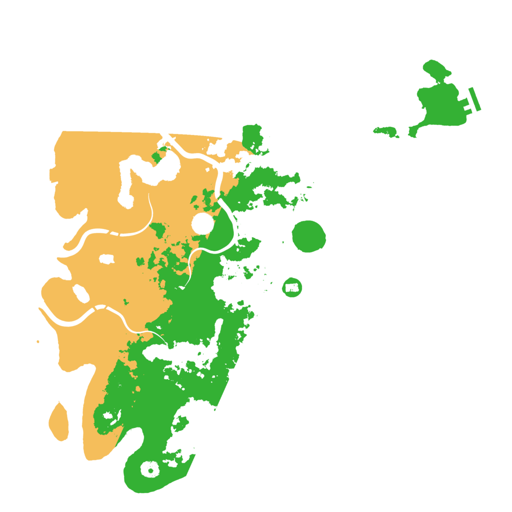 Biome Rust Map: Procedural Map, Size: 4250, Seed: 401496830