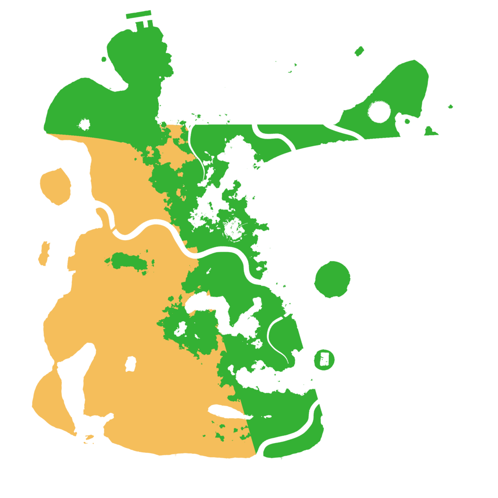 Biome Rust Map: Procedural Map, Size: 4000, Seed: 5332802