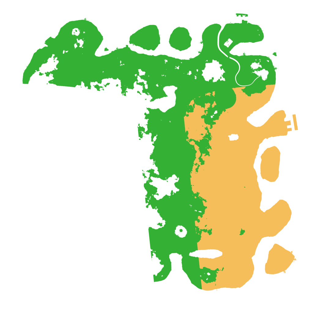 Biome Rust Map: Procedural Map, Size: 4000, Seed: 353134