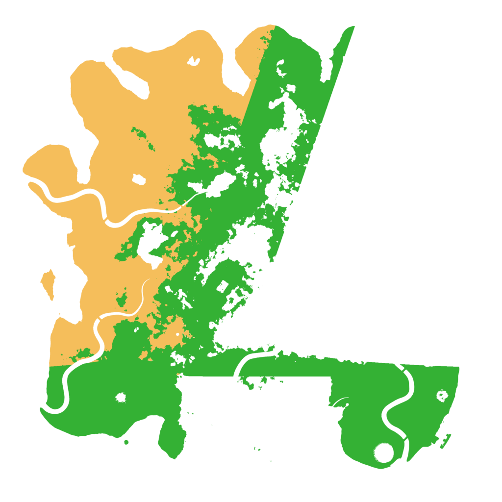 Biome Rust Map: Procedural Map, Size: 4500, Seed: 913666