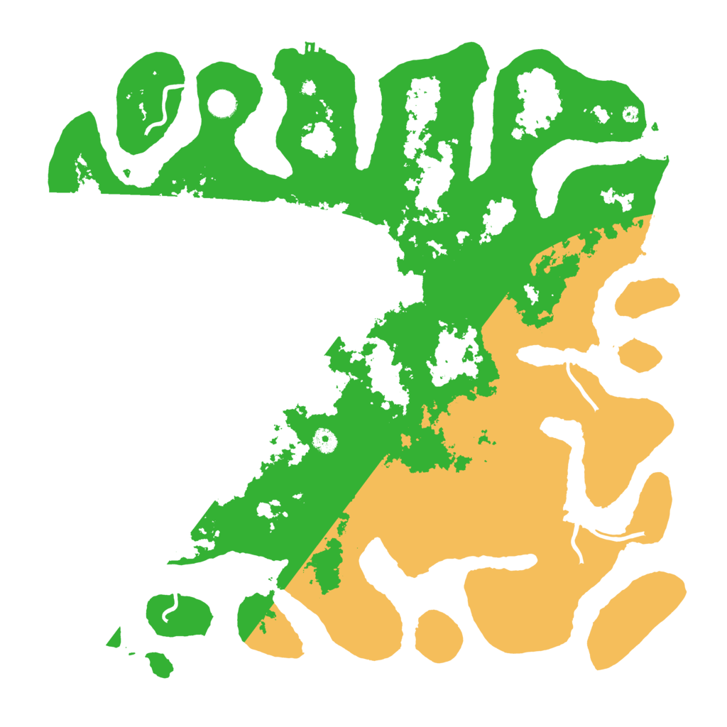 Biome Rust Map: Procedural Map, Size: 4500, Seed: 3688906