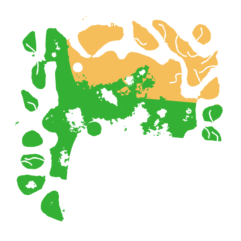 Biome Rust Map: Procedural Map, Size: 4500, Seed: 3329663