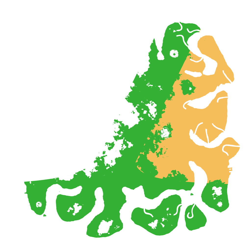 Biome Rust Map: Procedural Map, Size: 4500, Seed: 1632230