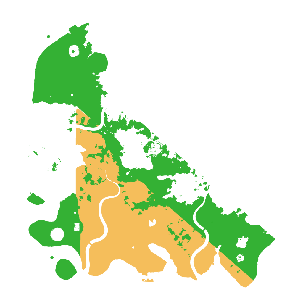 Biome Rust Map: Procedural Map, Size: 4000, Seed: 2852953