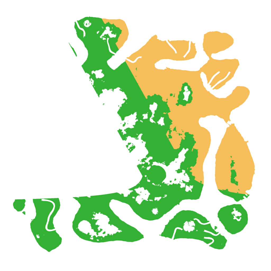 Biome Rust Map: Procedural Map, Size: 4000, Seed: 1920714