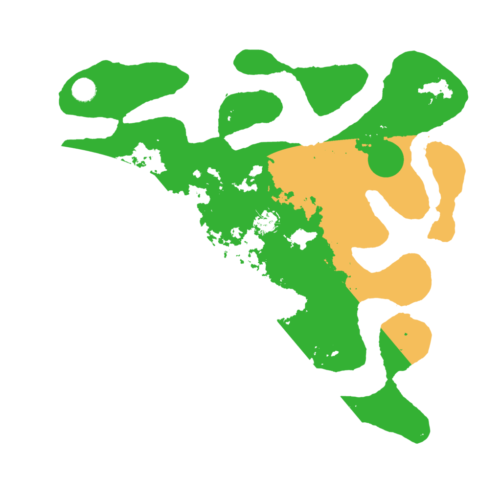 Biome Rust Map: Barren, Size: 3700, Seed: 1989505015