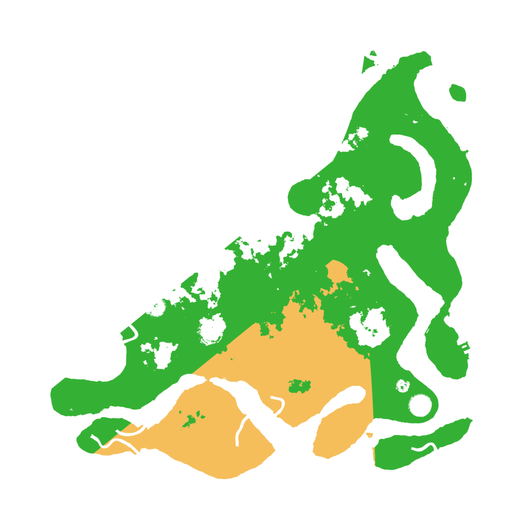 Biome Rust Map: Procedural Map, Size: 4000, Seed: 1679476