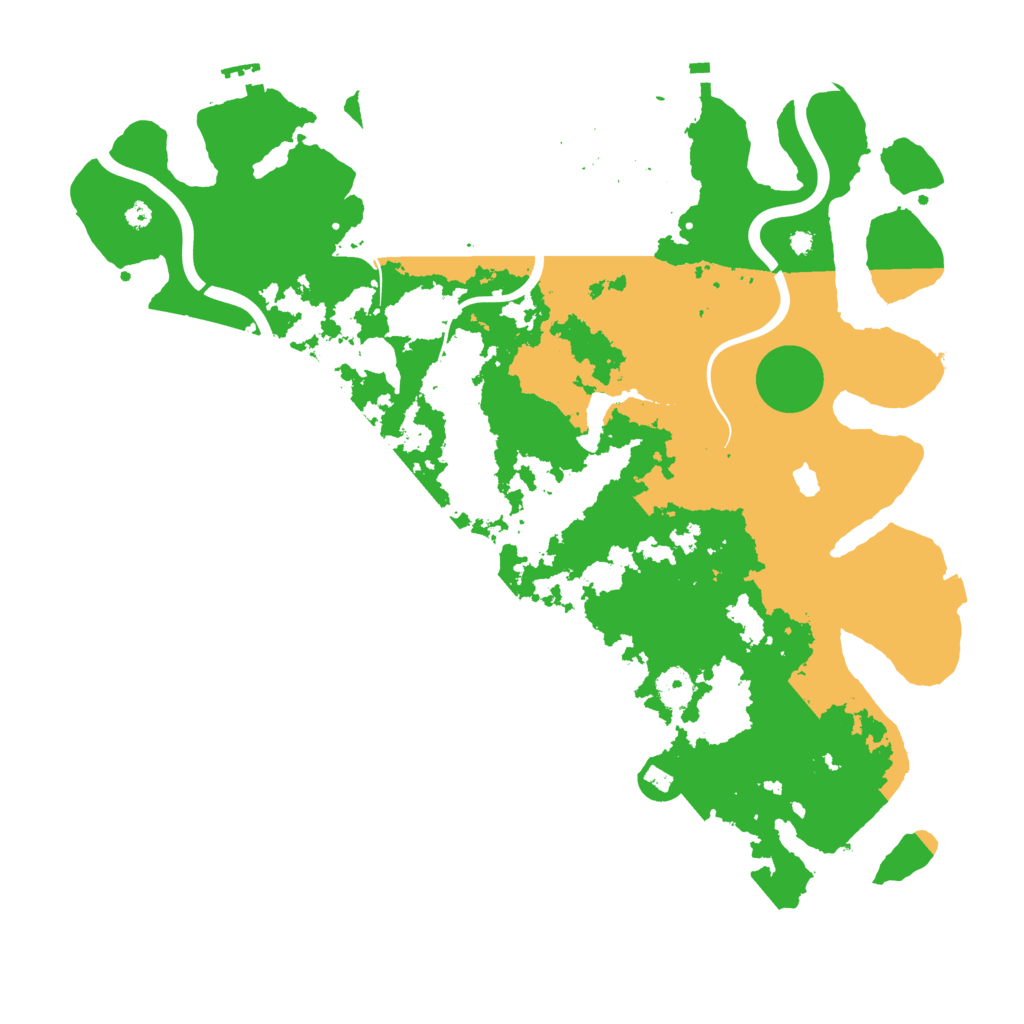 Biome Rust Map: Procedural Map, Size: 4000, Seed: 1682609
