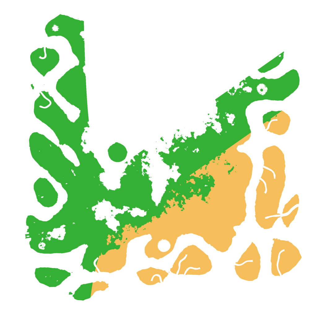 Biome Rust Map: Procedural Map, Size: 4500, Seed: 3500103