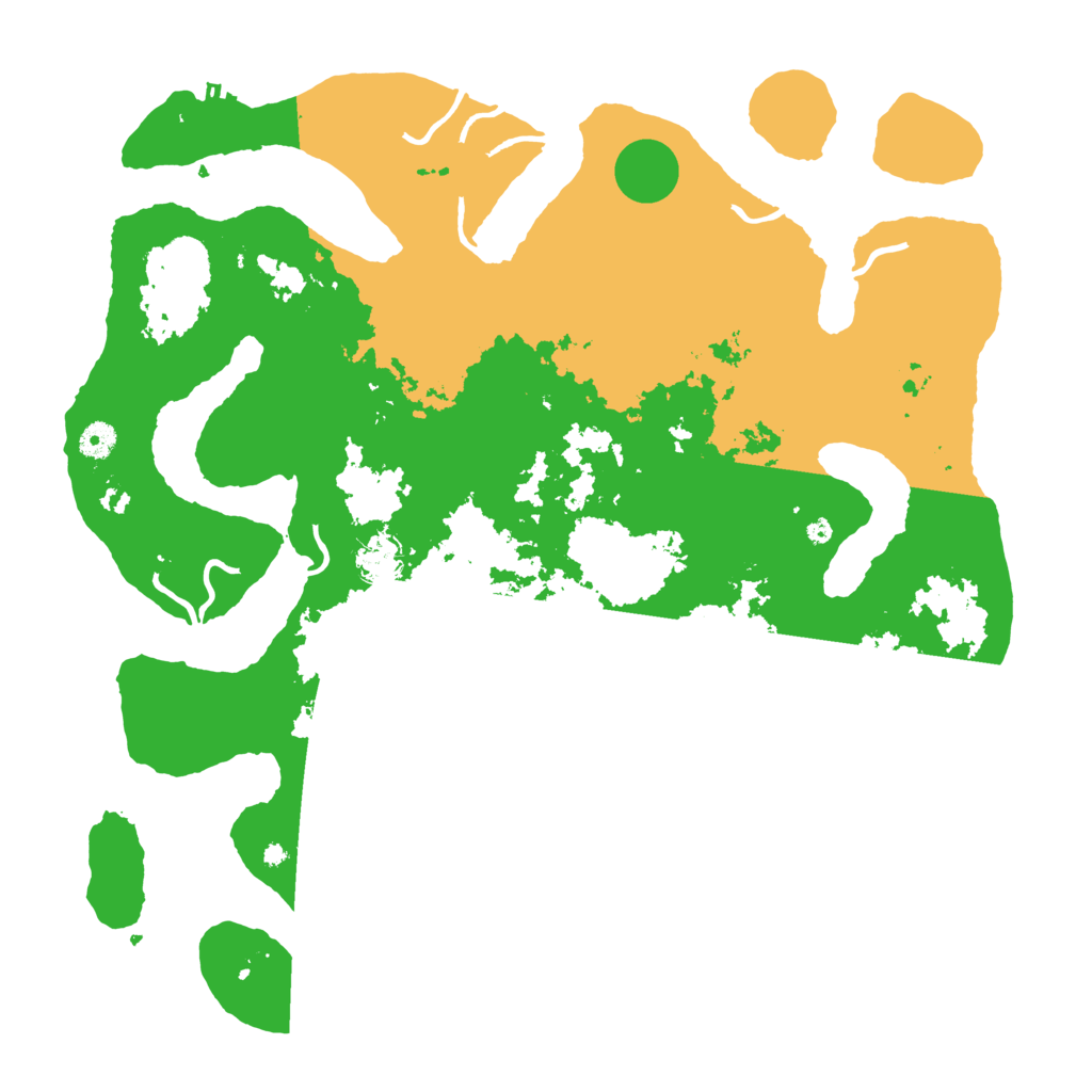 Biome Rust Map: Procedural Map, Size: 4500, Seed: 3566798