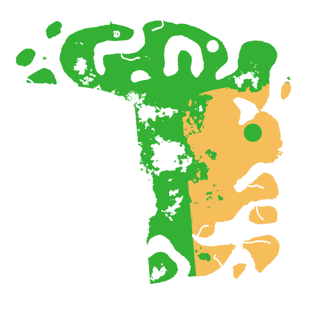 Biome Rust Map: Procedural Map, Size: 4500, Seed: 2323791