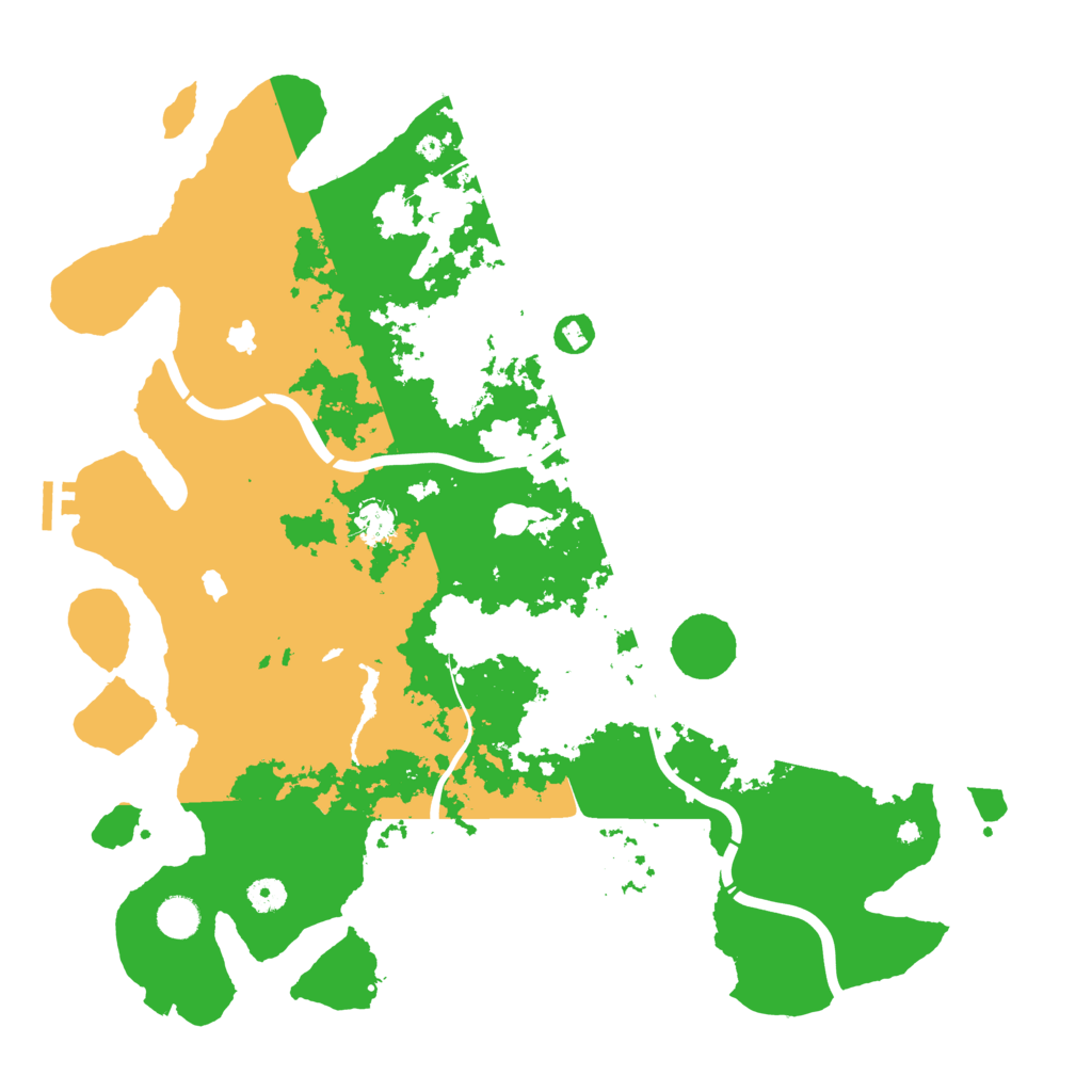 Biome Rust Map: Procedural Map, Size: 4500, Seed: 2056022