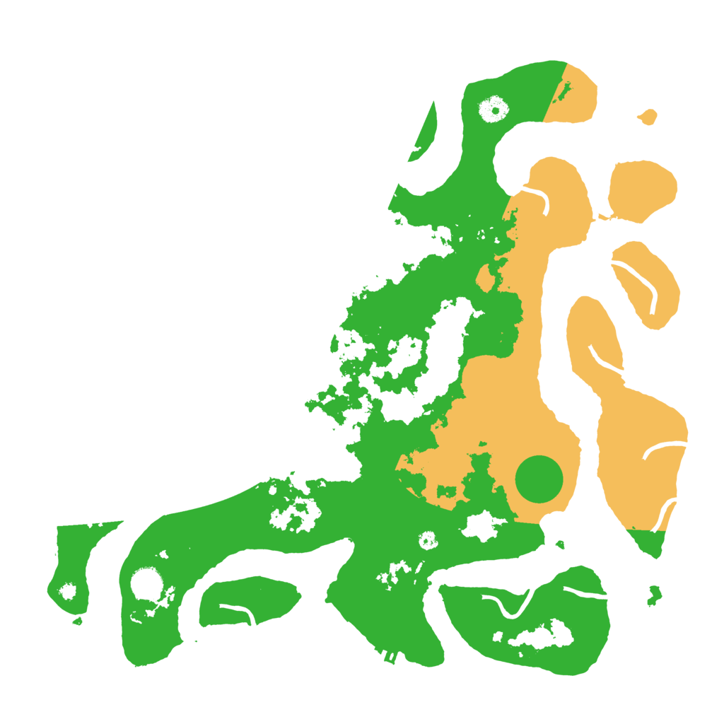 Biome Rust Map: Procedural Map, Size: 4000, Seed: 3785847