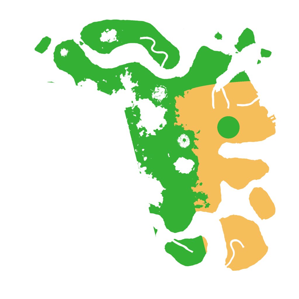 Biome Rust Map: Procedural Map, Size: 3550, Seed: 1855633