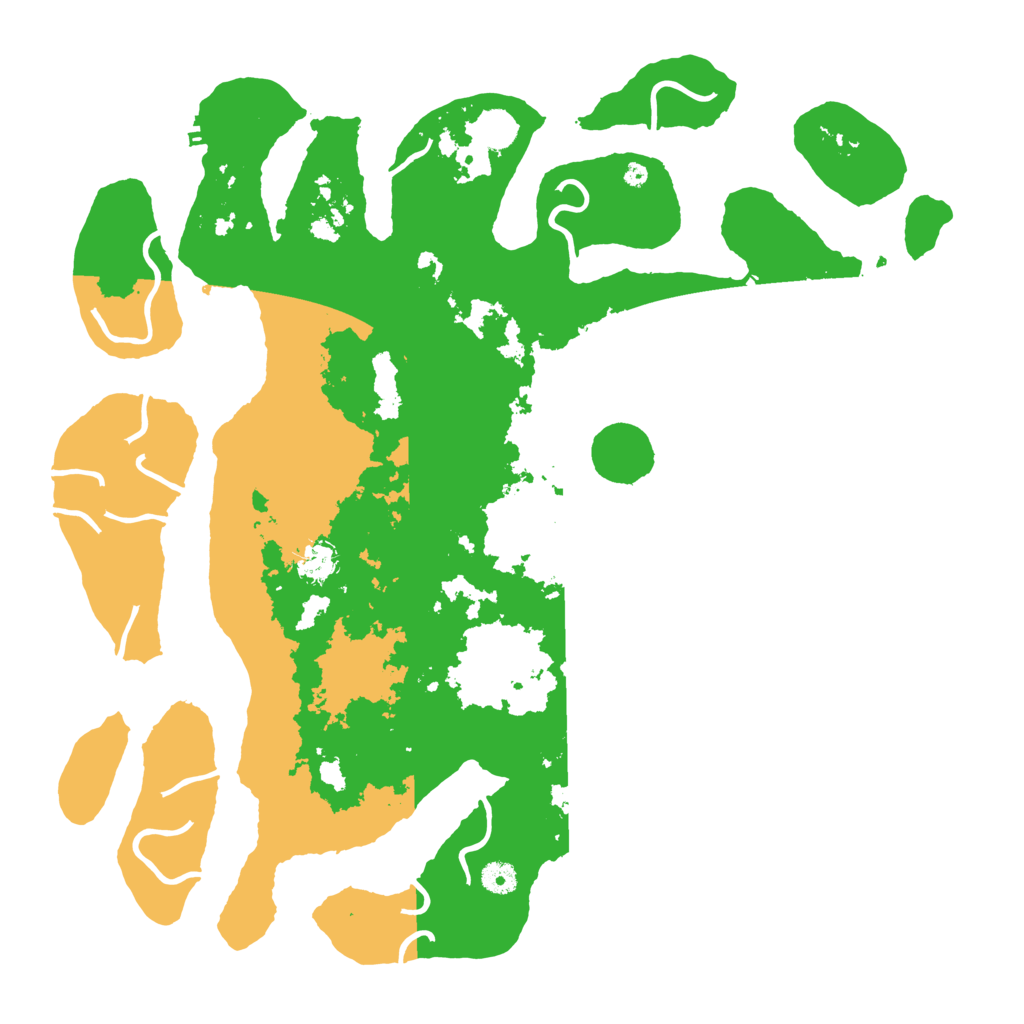 Biome Rust Map: Procedural Map, Size: 4500, Seed: 4893711