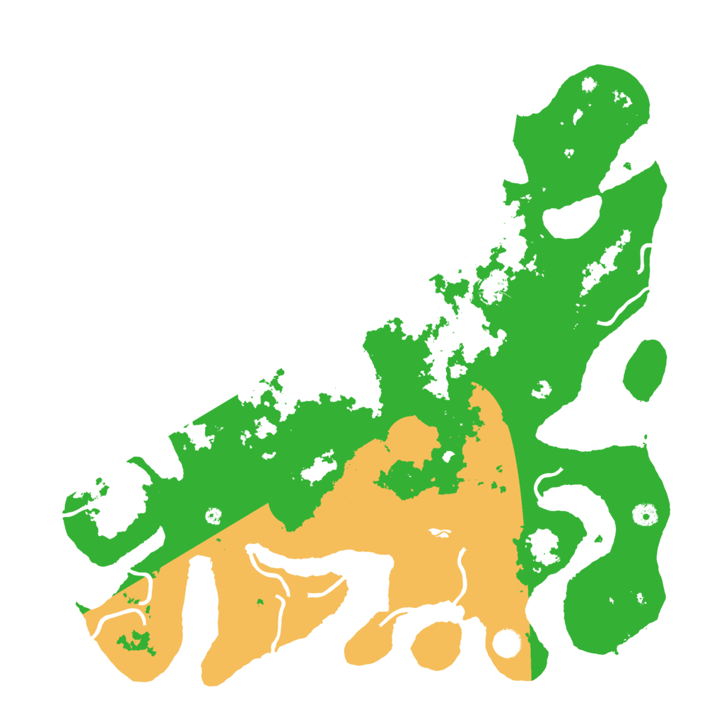 Biome Rust Map: Procedural Map, Size: 4500, Seed: 3605427