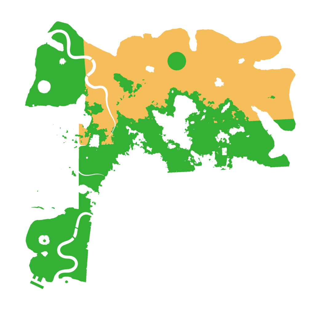 Biome Rust Map: Procedural Map, Size: 4500, Seed: 6231537