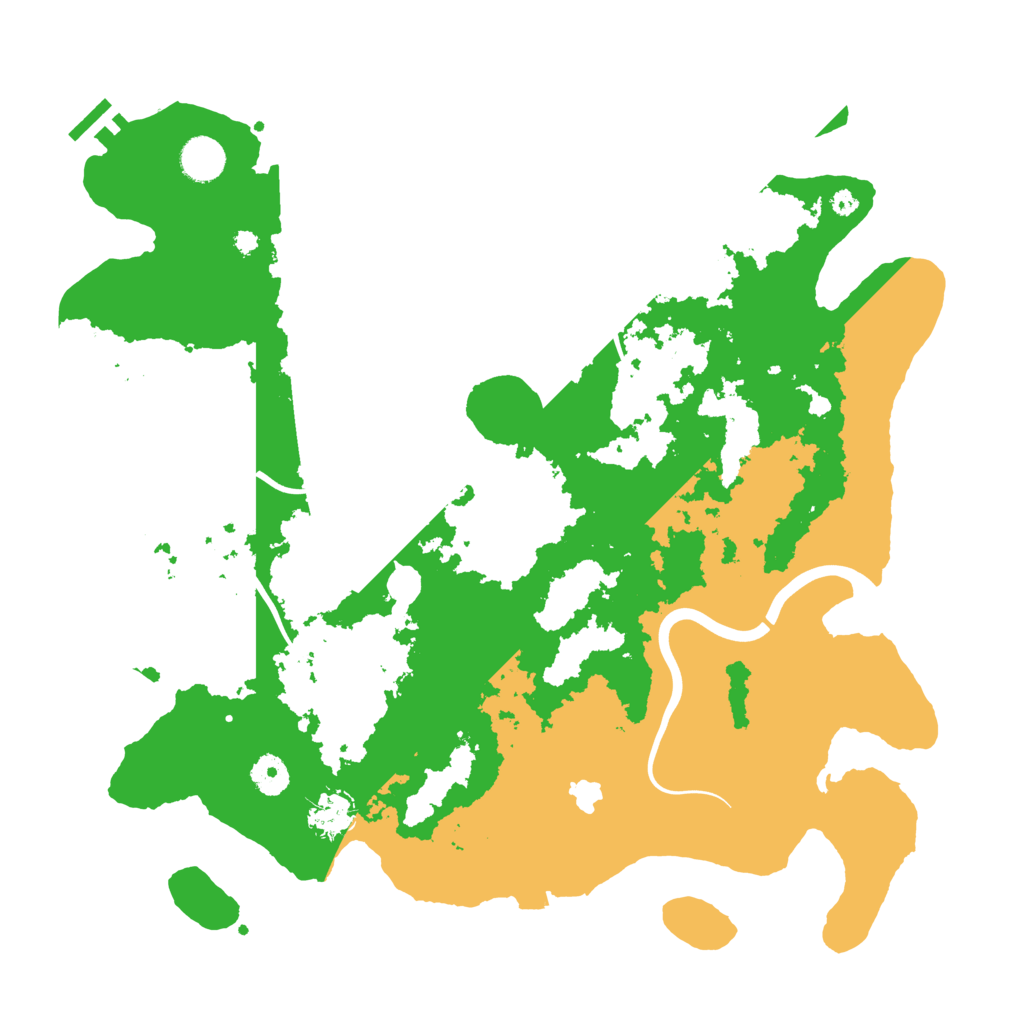 Biome Rust Map: Procedural Map, Size: 4000, Seed: 5234865