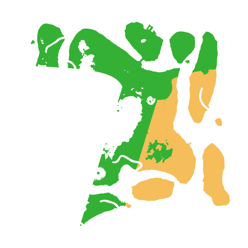 Biome Rust Map: Procedural Map, Size: 3000, Seed: 1663782674