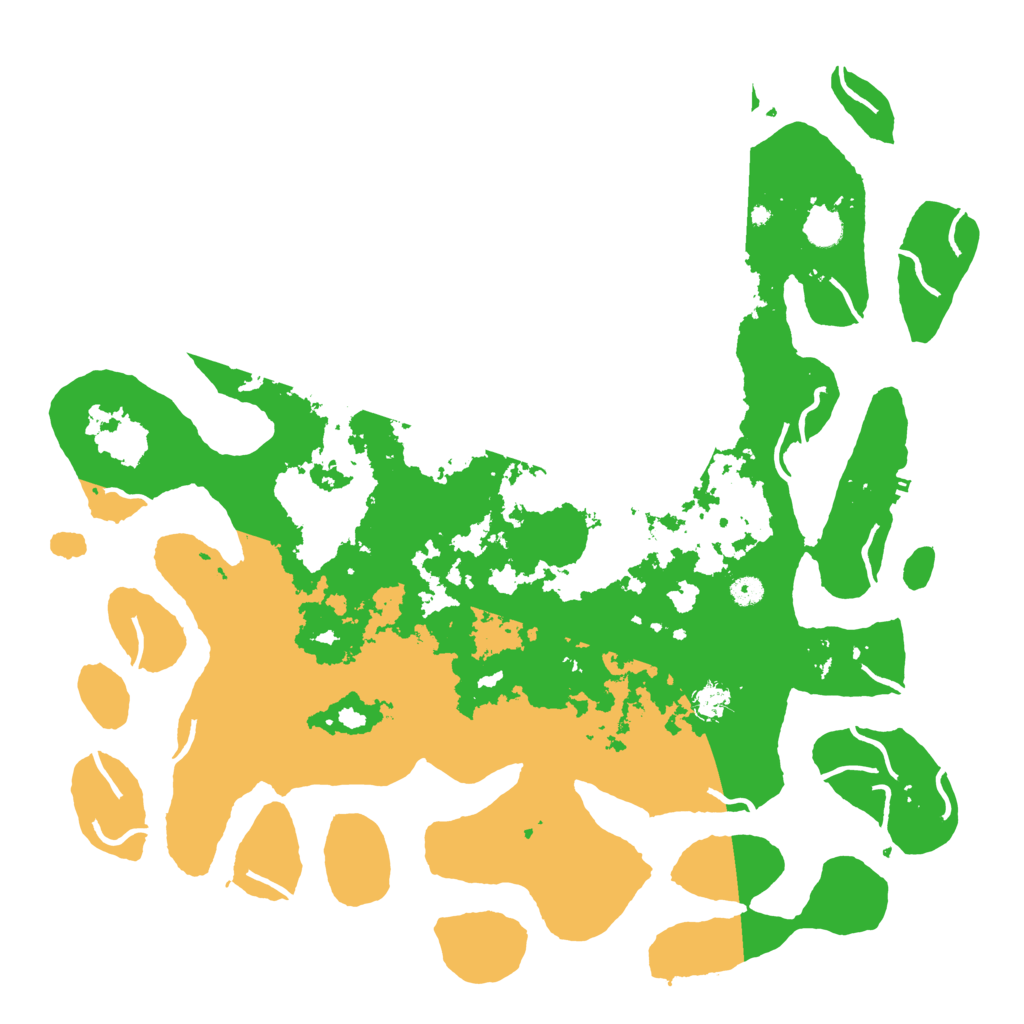 Biome Rust Map: Procedural Map, Size: 5007, Seed: 262247710