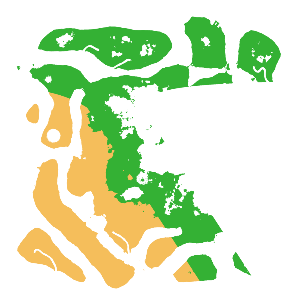 Biome Rust Map: Procedural Map, Size: 4000, Seed: 1127545