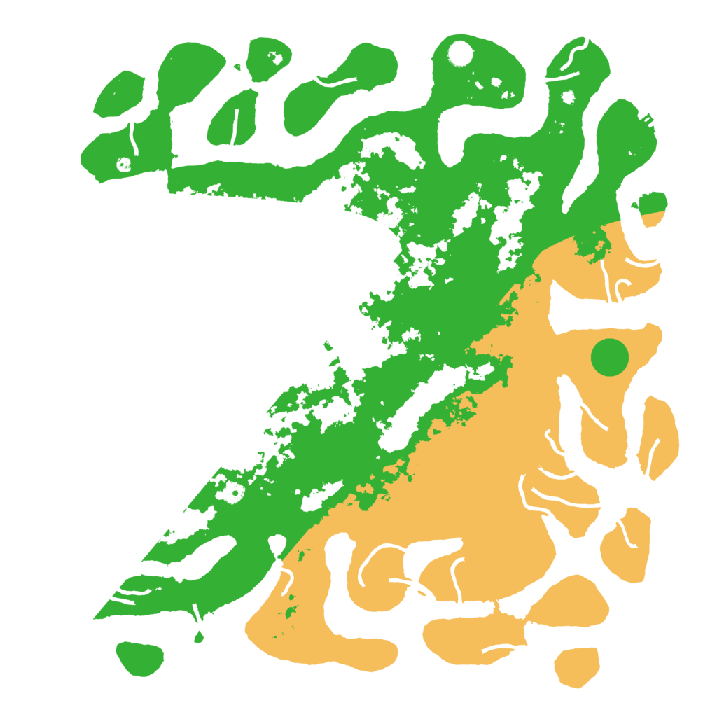 Biome Rust Map: Procedural Map, Size: 5000, Seed: 54897