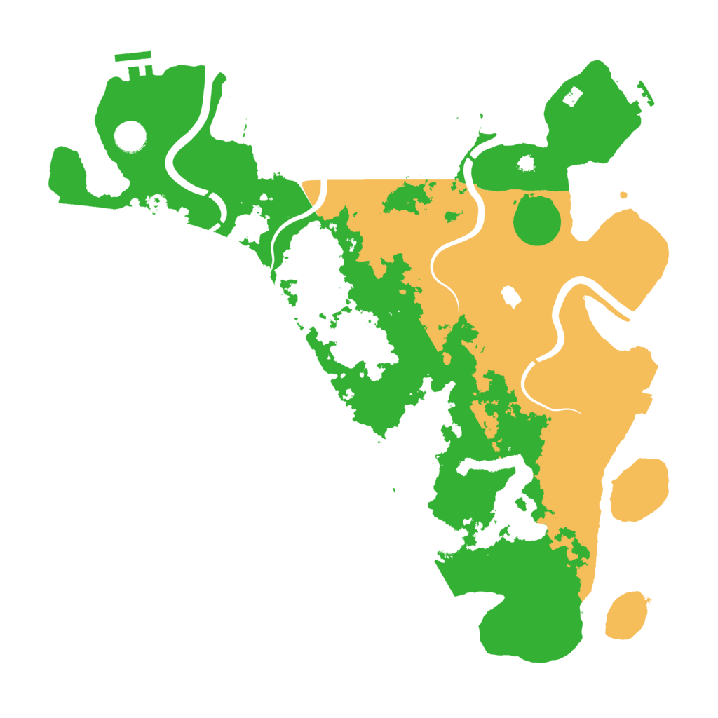 Biome Rust Map: Procedural Map, Size: 4000, Seed: 2630879