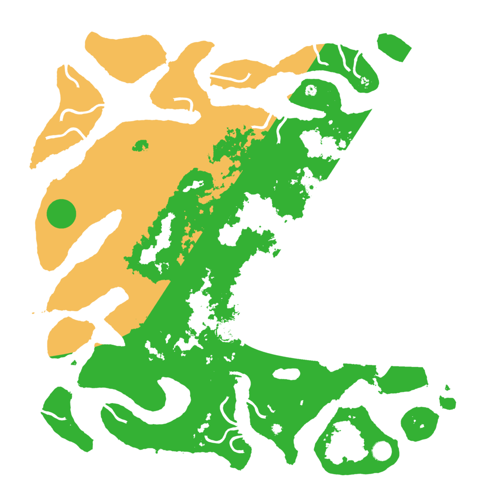 Biome Rust Map: Procedural Map, Size: 4500, Seed: 6267128