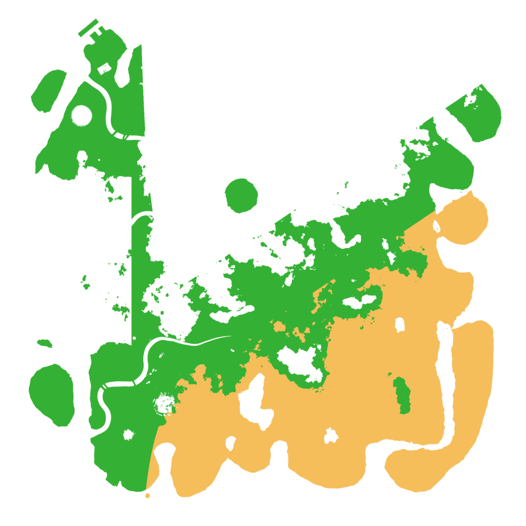 Biome Rust Map: Procedural Map, Size: 4500, Seed: 2408741