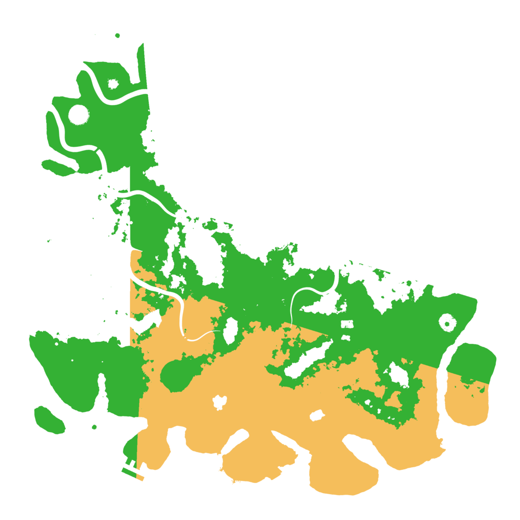 Biome Rust Map: Procedural Map, Size: 4500, Seed: 4648479