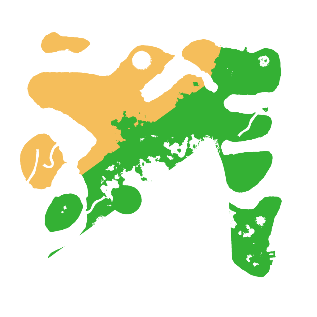 Biome Rust Map: Procedural Map, Size: 3000, Seed: 8346