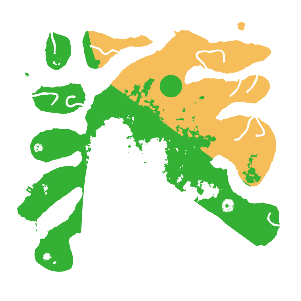 Biome Rust Map: Procedural Map, Size: 3550, Seed: 603544