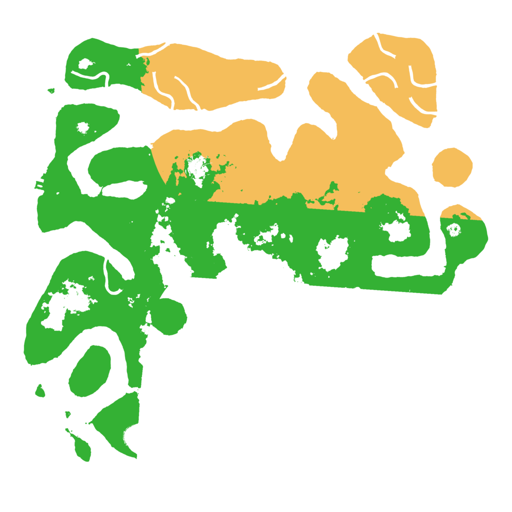 Biome Rust Map: Procedural Map, Size: 4000, Seed: 2724387