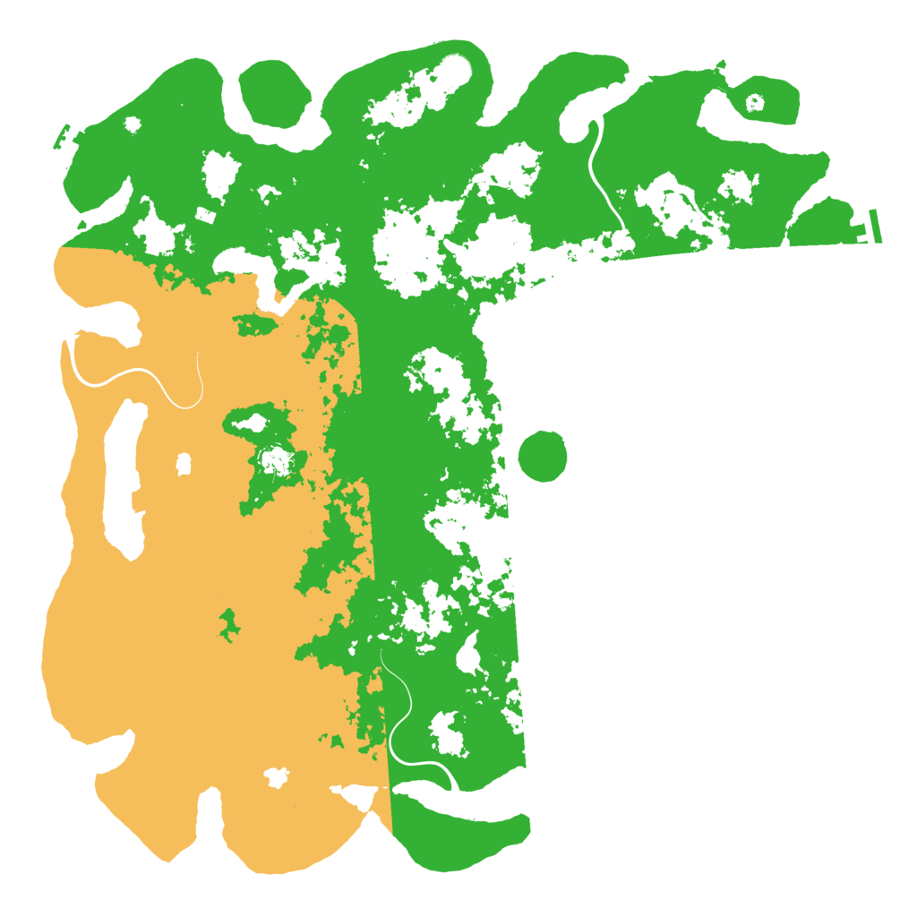 Biome Rust Map: Procedural Map, Size: 5000, Seed: 8507172