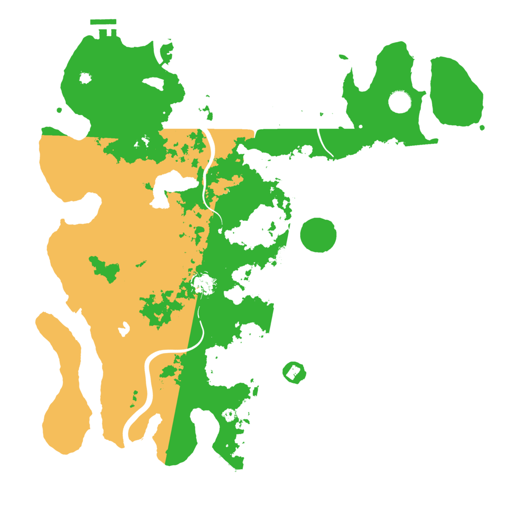 Biome Rust Map: Procedural Map, Size: 4000, Seed: 456123544