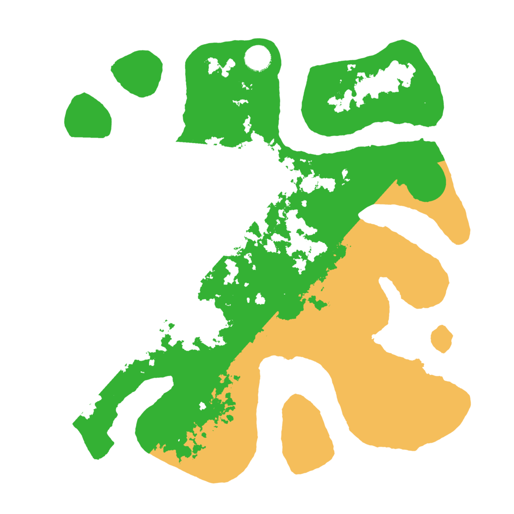 Biome Rust Map: Barren, Size: 3500, Seed: 4420129