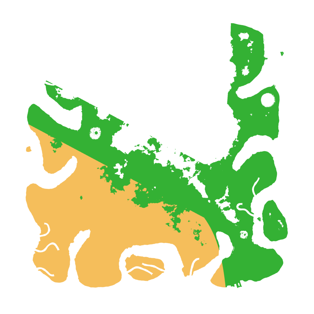 Biome Rust Map: Procedural Map, Size: 4000, Seed: 3437520