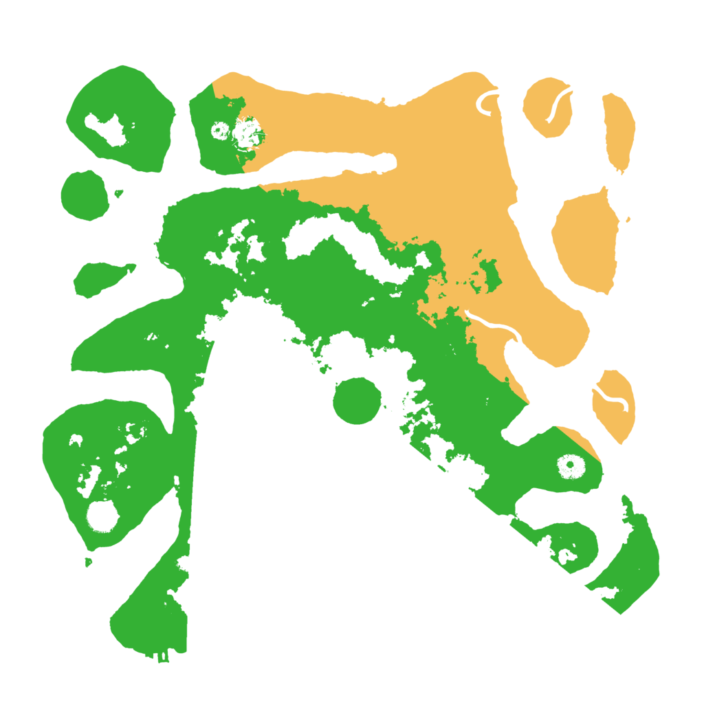 Biome Rust Map: Procedural Map, Size: 4000, Seed: 3648398